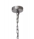 Ceiling Pendant, 1 Light E27, Polished Chrome, Clear - 4