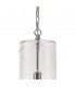 Ceiling Pendant, 1 Light E27, Polished Chrome, Clear - 6