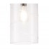 Ceiling Pendant, 1 Light E27, Polished Chrome, Clear - 7