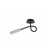 Semi Flush Ceiling, 1 Light Adjustable Arm, 1 x 5W LED, 3000K, 310lm, Black, Aluminium - 3