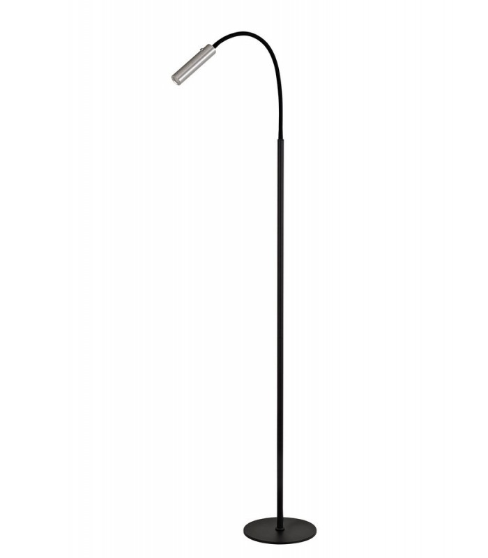 Floor Lamp, 1 Light Adjustable Switched, 1 x 7W LED, 3000K, 436lm, Black, Aluminium - 3