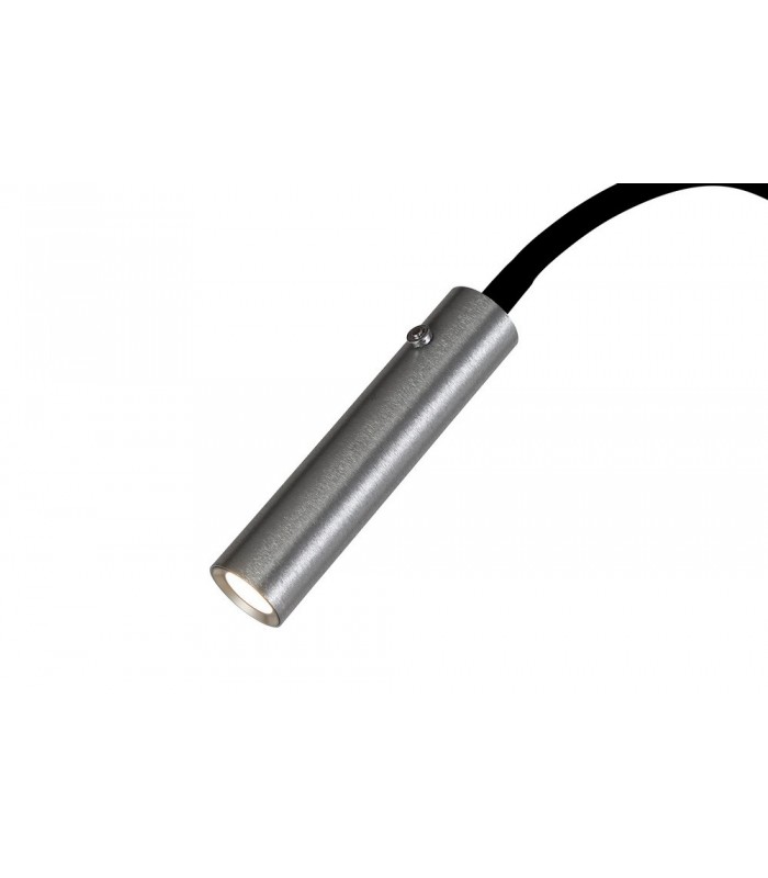 Floor Lamp, 1 Light Adjustable Switched, 1 x 7W LED, 3000K, 436lm, Black, Aluminium - 5