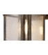 Small Wall Lamp, 1 x E27, Brushed Black Gold, Seeded Glass, IP54 - 8