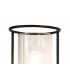 Wall Light, 1 Light E27, Black, Clear Glass - 5