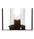Table Lamp, 1 Light E27, Black, Clear Glass - 6