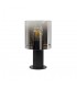 Table Lamp, 1 Light Table Lamp E27, Black, Smoke Fade Glass - 3