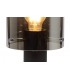 Table Lamp, 1 Light Table Lamp E27, Black, Smoke Fade Glass - 6