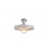 Single Ceiling Dome Pendant, Adjustable E27, Marble Effect - 10