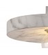 Single Ceiling Dome Pendant, Adjustable E27, Marble Effect - 19