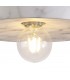 Single Ceiling Dome Pendant, Adjustable E27, Marble Effect - 21