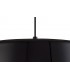 Single Large Ceiling Pendant, 1 Light Adjustable E27, Gloss Black, Gloss White - 7