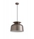 Single Ceiling Dome Pendant, Adjustable E27, Satin Nickel - 4