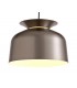 Single Ceiling Dome Pendant, Adjustable E27, Satin Nickel - 6