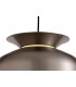 Single Ceiling Dome Pendant, Adjustable E27, Satin Nickel - 7