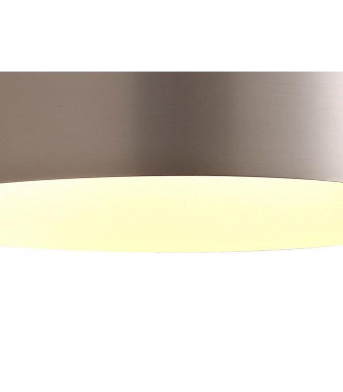 Single Ceiling Dome Pendant, Adjustable E27, Satin Nickel - 9