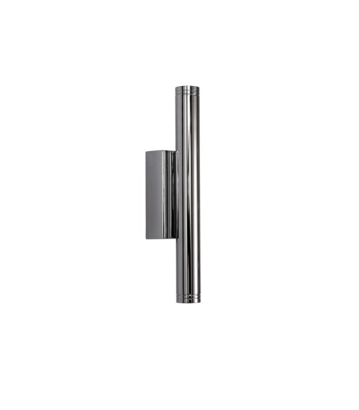 Wall Lamp, 2 x 3W LED, 3000K, 300lm, IP54, Polished Chrome - 1