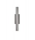 Wall Lamp, 2 x 3W LED, 3000K, 300lm, IP54, Polished Chrome - 3