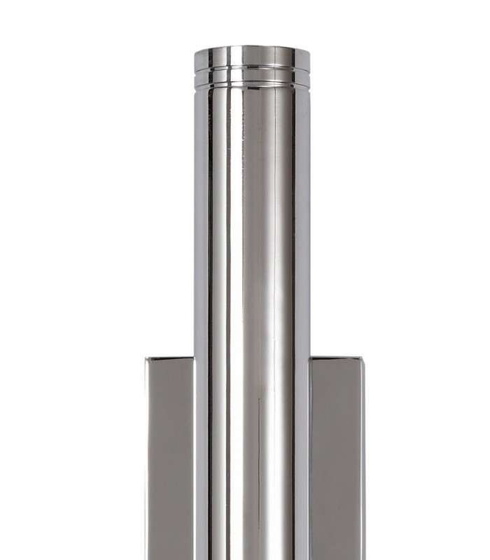 Wall Lamp, 2 x 3W LED, 3000K, 300lm, IP54, Polished Chrome - 6