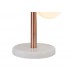 Table Lamp, 3 x G9, Antique Copper, Opal & Copper Glass - 4