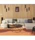 Ceiling Pendant, 2 x 2W LED, 3000K, 560lm, Sand Black, Gold - 3