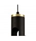 Ceiling Pendant, 2 x 2W LED, 3000K, 560lm, Sand Black, Gold - 7
