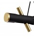 Ceiling Pendant, 4 x 2W LED, 3000K, 1120lm, Sand  Black, Gold - 10