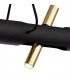 Ceiling Pendant, 4 x 2W LED, 3000K, 1120lm, Sand  Black, Gold - 11