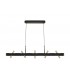 Ceiling Pendant, 10 x 2W LED, 3000K, 2800lm, Sand Black, Gold - 1