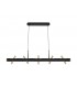 Ceiling Pendant, 10 x 2W LED, 3000K, 2800lm, Sand Black, Gold - 4