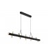 Ceiling Pendant, 10 x 2W LED, 3000K, 2800lm, Sand Black, Gold - 6
