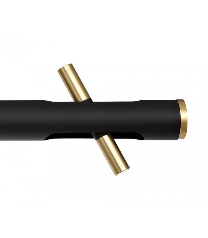 Ceiling Pendant, 10 x 2W LED, 3000K, 2800lm, Sand Black, Gold - 11