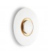 LED Indoor Wall Light White, Brass - 1