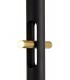 Floor Lamp, 6 x 2W LED, 3000K, 1680lm, Sand Black, Gold - 6