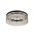Large Cylindrical Ceiling Pendant, 10 Light E14, Brown Oxide - 10