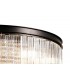 Large Cylindrical Ceiling Pendant, 10 Light E14, Brown Oxide - 15