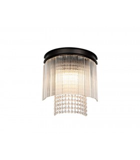 Wall Light, 2 Light E14, Brown Oxide - 1