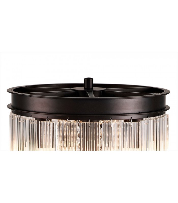 Table Lamp, 6 Light E14, Brown Oxide - 10