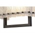Wall Lamp, 2 Light E27, Matt Black, Crystal Sand Glass - 7