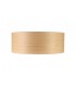Round, 600 x 210mm Wood Effect Shade, Light Oak, White Laminate - 3