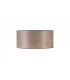 Round, 395 x 180mm Wood Effect Shade, Grey Oak, White Laminate - 3