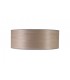 Round, 600 x 210mm Wood Effect Shade, Grey Oak, White Laminate - 3