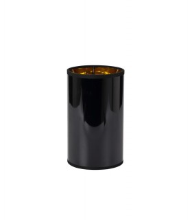 Round, 120 x 200mm Shade, Gold, Black - 1