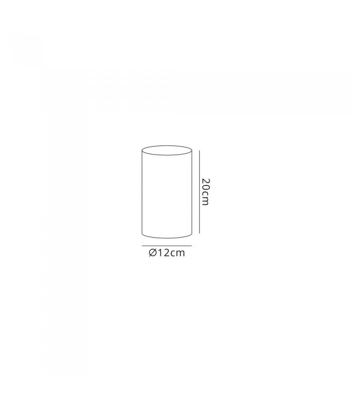 Round, 120 x 200mm Shade, Gold, Black - 2