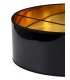 Round, 450 x 150mm Shade, Gold, Black - 5