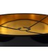 Round, 450 x 150mm Shade, Gold, Black - 6