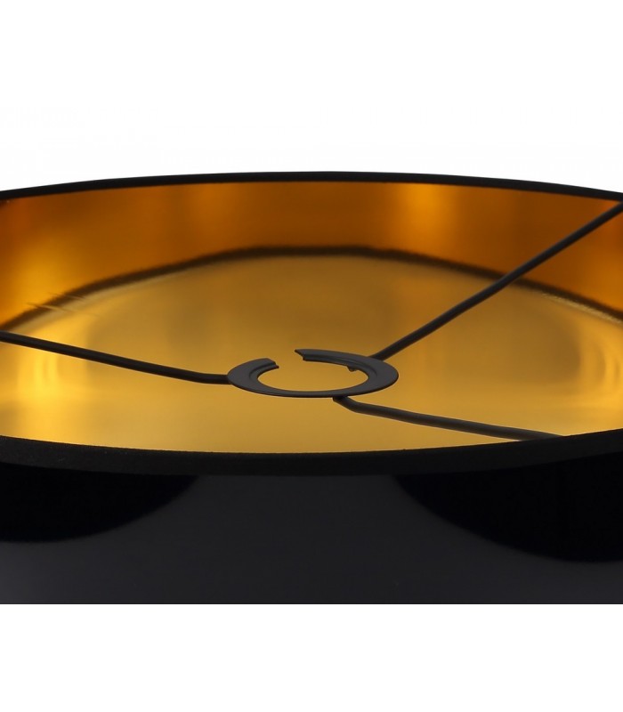 Round, 450 x 150mm Shade, Gold, Black - 6