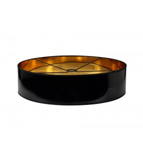 Round, 600 x 150mm Shade, Gold, Black - 1