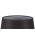 Round, 280, 350 x 220mm Fabric Shade, Charcoal Grey, White Laminate - 4