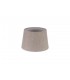 Round, 240, 300 x 200mm Fabric Shade, Multi, White Laminate - 1