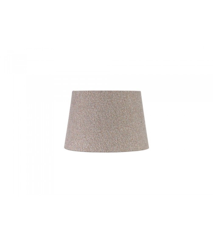Round, 240, 300 x 200mm Fabric Shade, Multi, White Laminate - 3